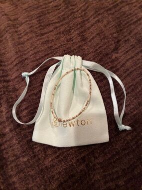 ENewton Rose Gold Beaded Stretch Bracelet
